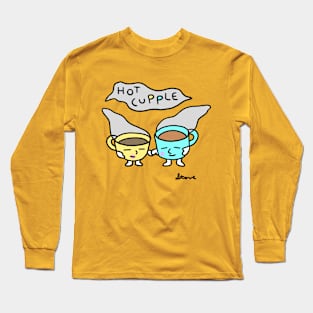 Hot Cupple Long Sleeve T-Shirt